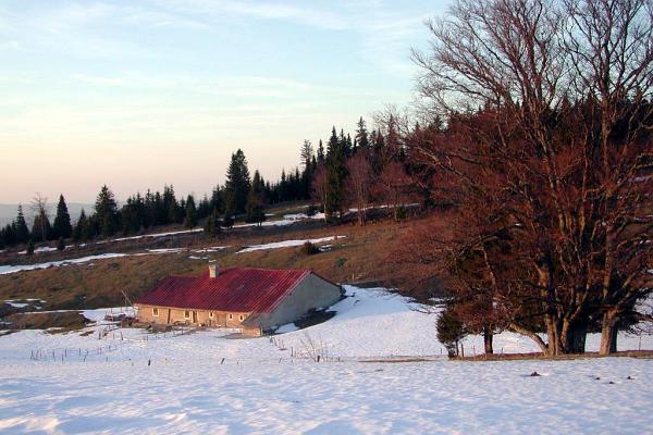 Chalet de la Barthelette - &copy; mars 2003 - P.M. Aubertel