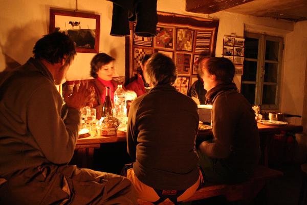 Veillée à la bougie à la Petite Echelle - &copy; janvier 2010 - P.M. Aubertel