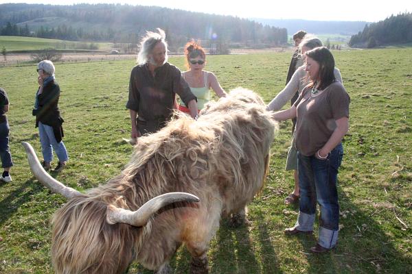 Visite d'alpage au Montrinsans - &copy; avril 2010 - P.M. Aubertel