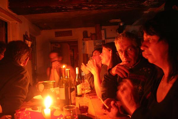 Soirée à la bougie - &copy; août 2010 - P.M. Aubertel