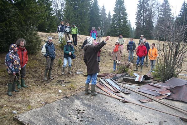 Visite d'alpage - &copy; mars 2011 - P.M. Aubertel