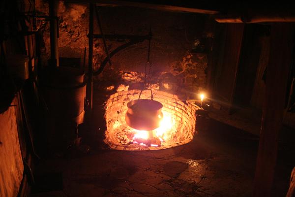 Dans le tuyé de la Vieille Landoz - © août 2011 - P.M. Aubertel