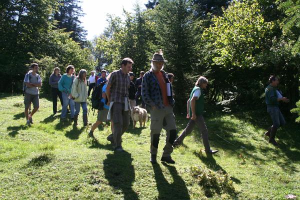 Formation sylviculture à la Boissaude - © septembre 2011 - P.M. Aubertel