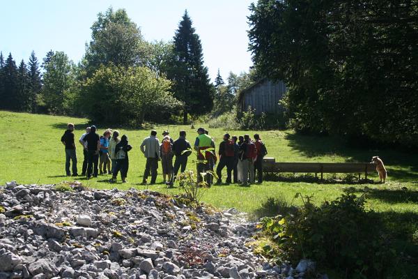 Formation sylviculture à la Boissaude - © septembre 2011 - P.M. Aubertel